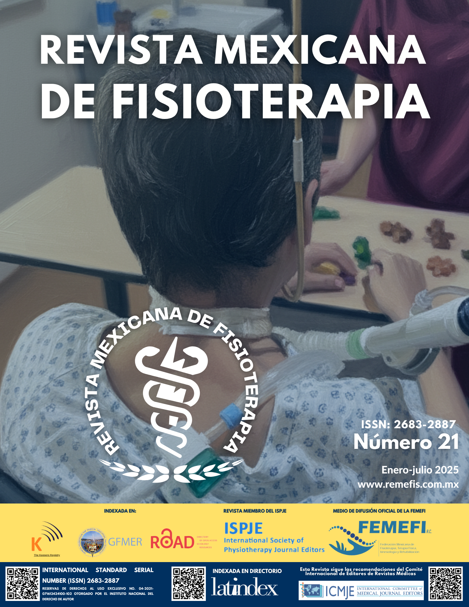 					Ver Núm. 21 (4): Revista Mexicana de Fisioterapia
				